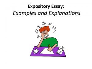 Expository questions examples
