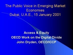 Dubai emerging market