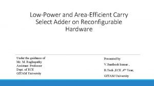 Carry select adder verilog