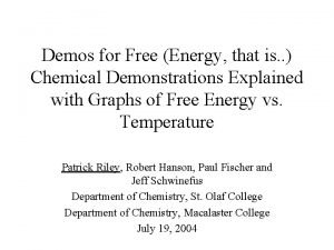 Gibbs free energy vs temperature