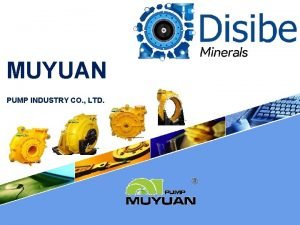 Mining slurry pumps