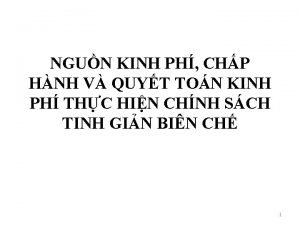 NGUN KINH PH CHP HNH V QUYT TON