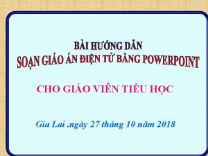 CHO GIO VIN TIU HC Gia Lai ngy