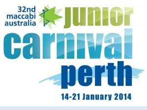 Information for Participants Carnival Organising Committee What happens