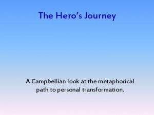 Campbellian hero
