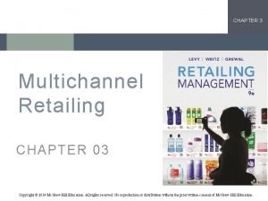 Multi channel retailing definition