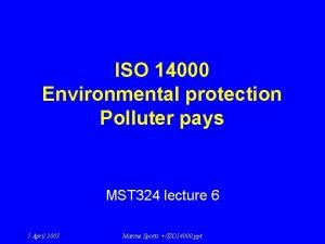Iso 14000 ppt free download