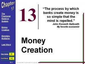 Fractional reserve banking