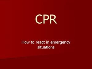4 r's of cpr