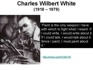 Charles wilbert white