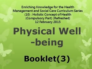 Enriching Knowledge for the Health Management and Social