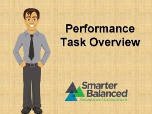 Performance Task Overview Introduction EP This training module