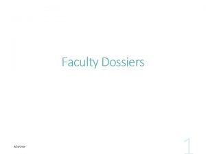 Faculty Dossiers 9262020 9262020 AP2 9262020 9262020 Select