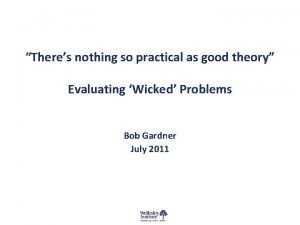 There is nothing more practical than a good theory quote