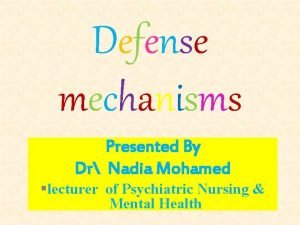 Rationalization defense mechanism examples