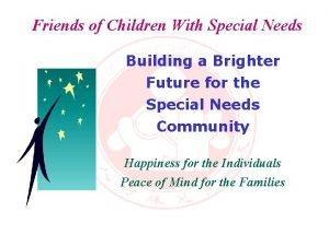 Friends of children with special needs