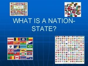What is a nationstate
