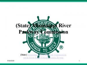 State Mississippi River Parkway Commission Great River Road