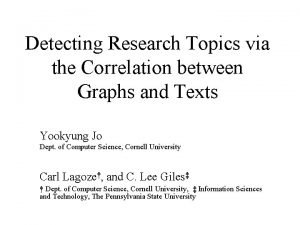 Correlational research topics