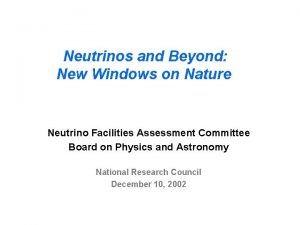 Neutrinos