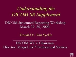 Dicom structured report