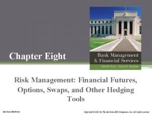 Options futures and risk management