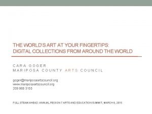 Art at your fingertips