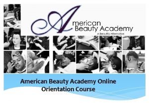 Beauty academy online course
