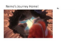 Finding nemo journey map