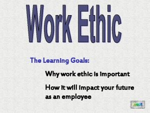 Work ethic definition