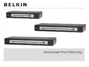 Omni View Pro 3 PS2 Only Omni View