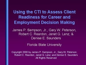 Cti assessment