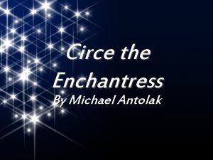 Circe, the enchantress