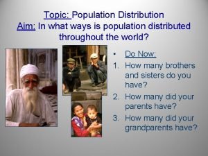Four major population clusters