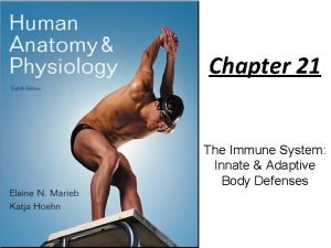 Chapter 21 16 The Immune System Innate Adaptive