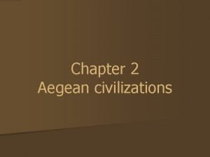 Minoan civilization summary