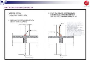 METHODE PEMASANGAN BATA METODE KERJA PASANGAN BATU BATA