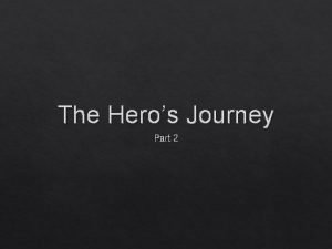 Apotheosis hero's journey