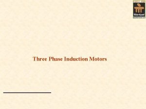 Power stages in 3 phase induction motor