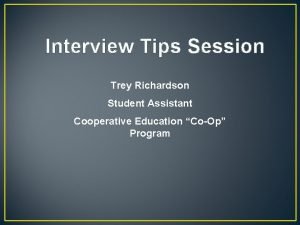 Interview questions for student assistant