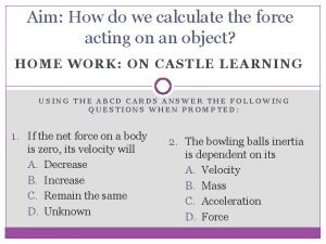 Aim 12 forces Aim 12 forces
