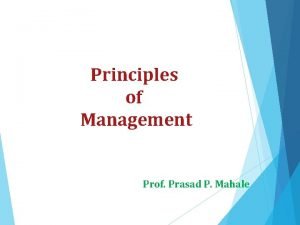 Various levels of management
