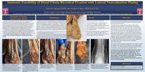 Anatomic Feasibility of Distal Fibula Bicortical Fixation with