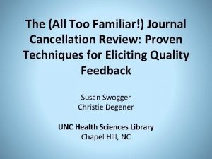 The All Too Familiar Journal Cancellation Review Proven