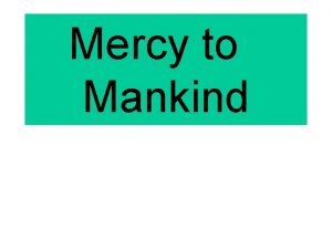 Mercy to Mankind The illiterate orphan from Makkah