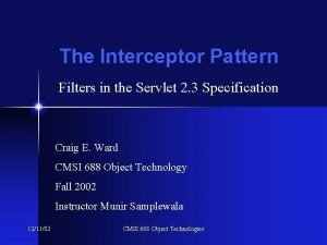 Interceptor pattern