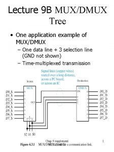 Mux tree