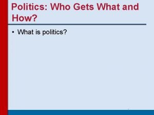 Types of political systems