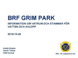 Brf grim park