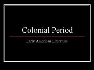 American literature banner